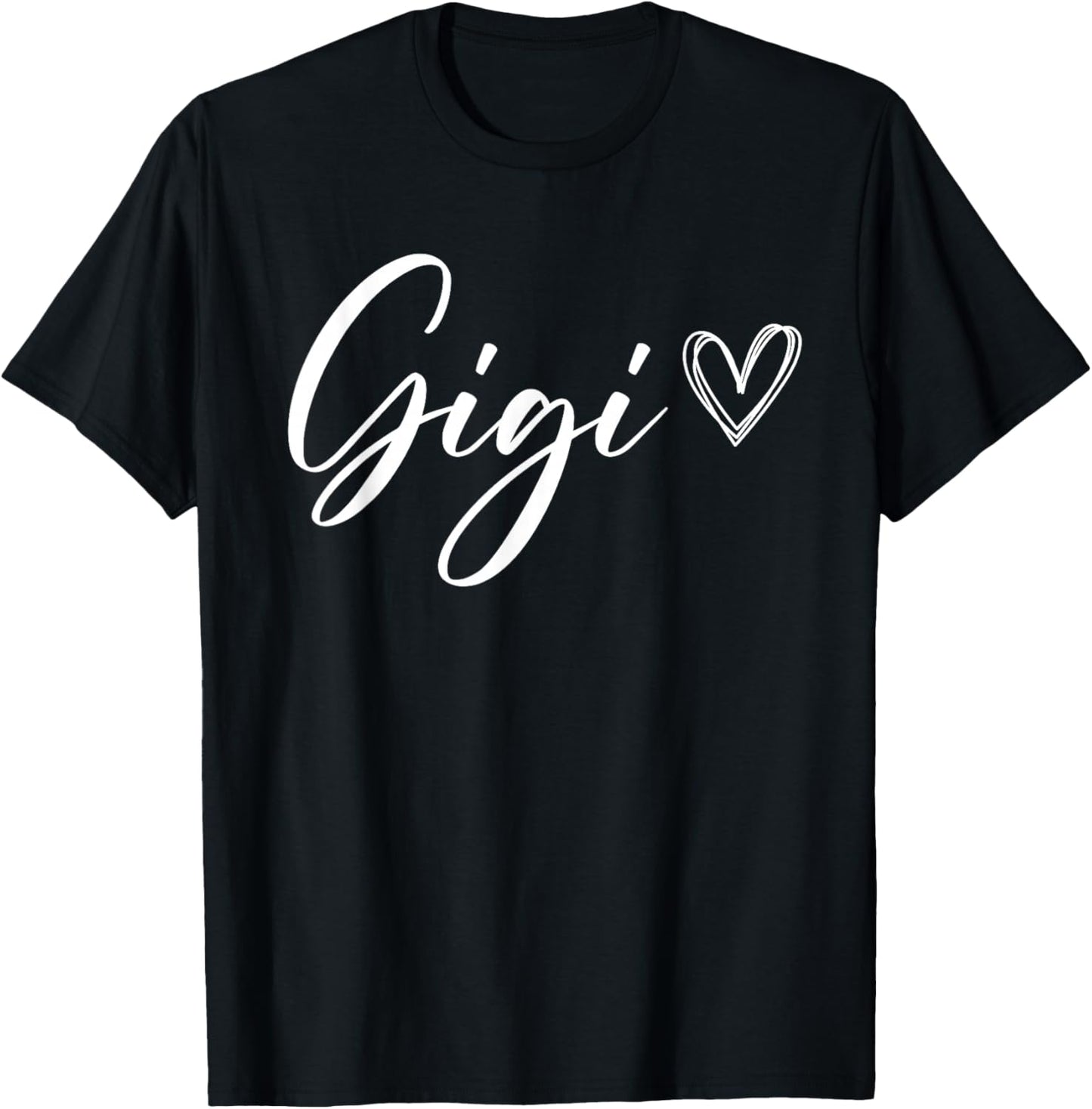 Gigi for Grandma Grandmother Announcement Mothers Day T-Shirt - T-Shirt | Black