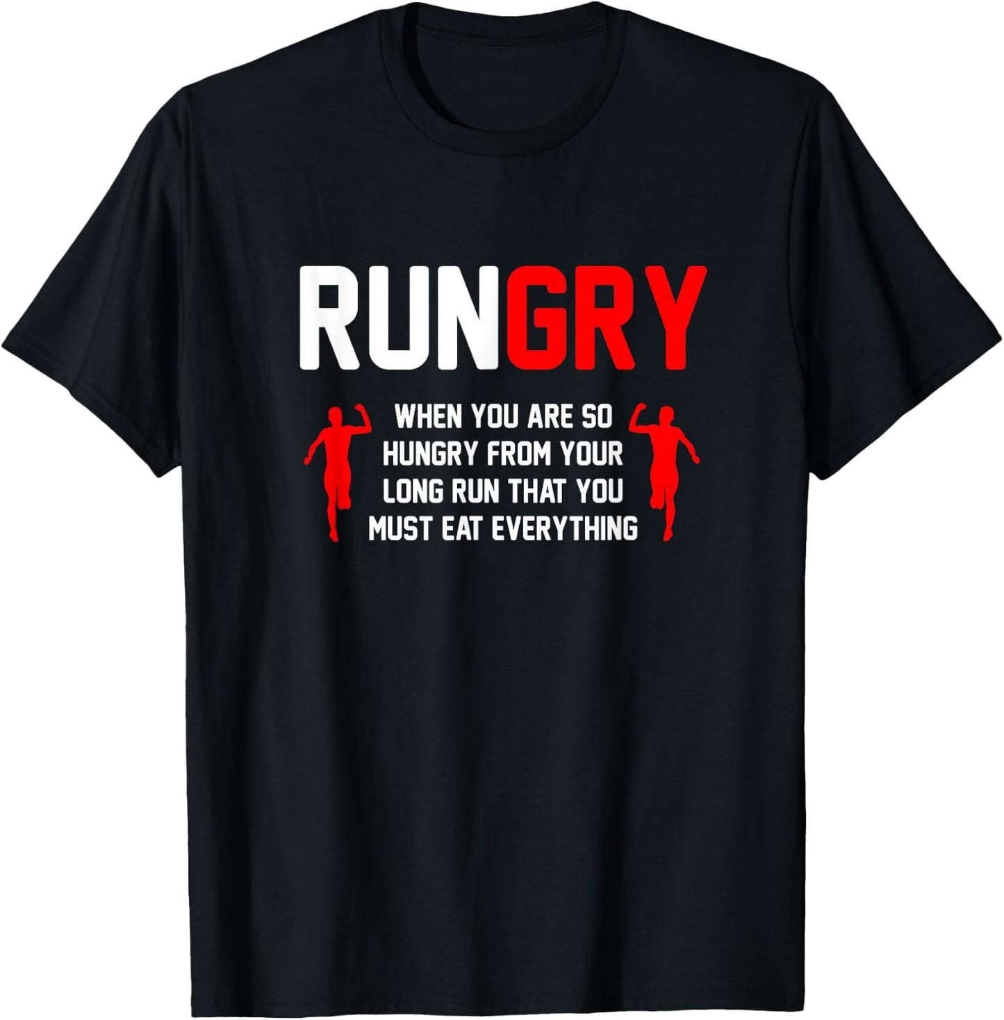Cross Country Running Gifts & Accessories Adult Classic Fit Black XC Run Runner T-Shirt - T-Shirt | Black
