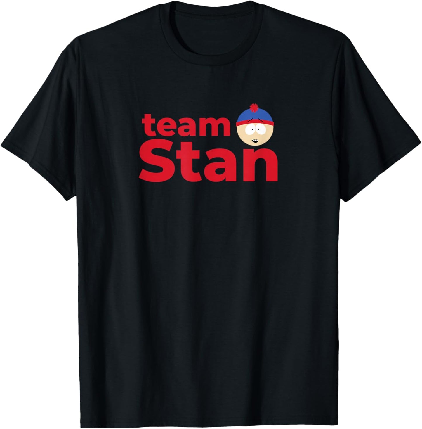 South Park Team Stan T-Shirt - T-Shirt | Black
