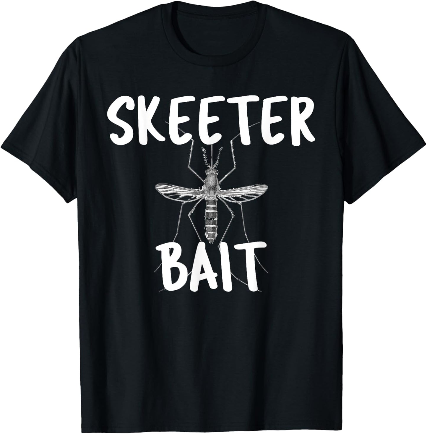 Skeeter Bait Mosquito Insect Bug T-Shirt - T-Shirt | Black