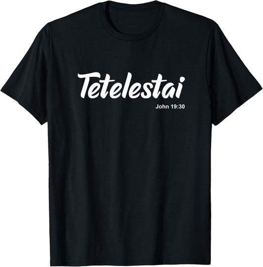 Tetelestai T-Shirt - T-Shirt | Black