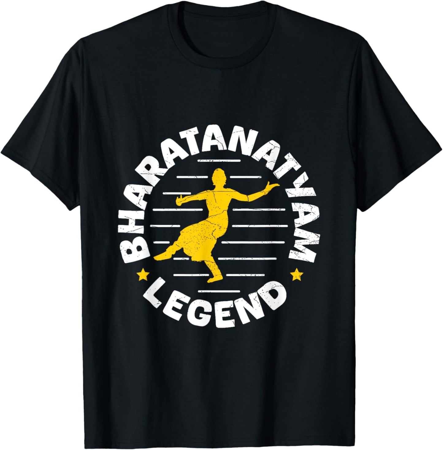 Bharatanatyam Legend Quote for a Bharatanatyam dancer T-Shirt - T-Shirt | Black