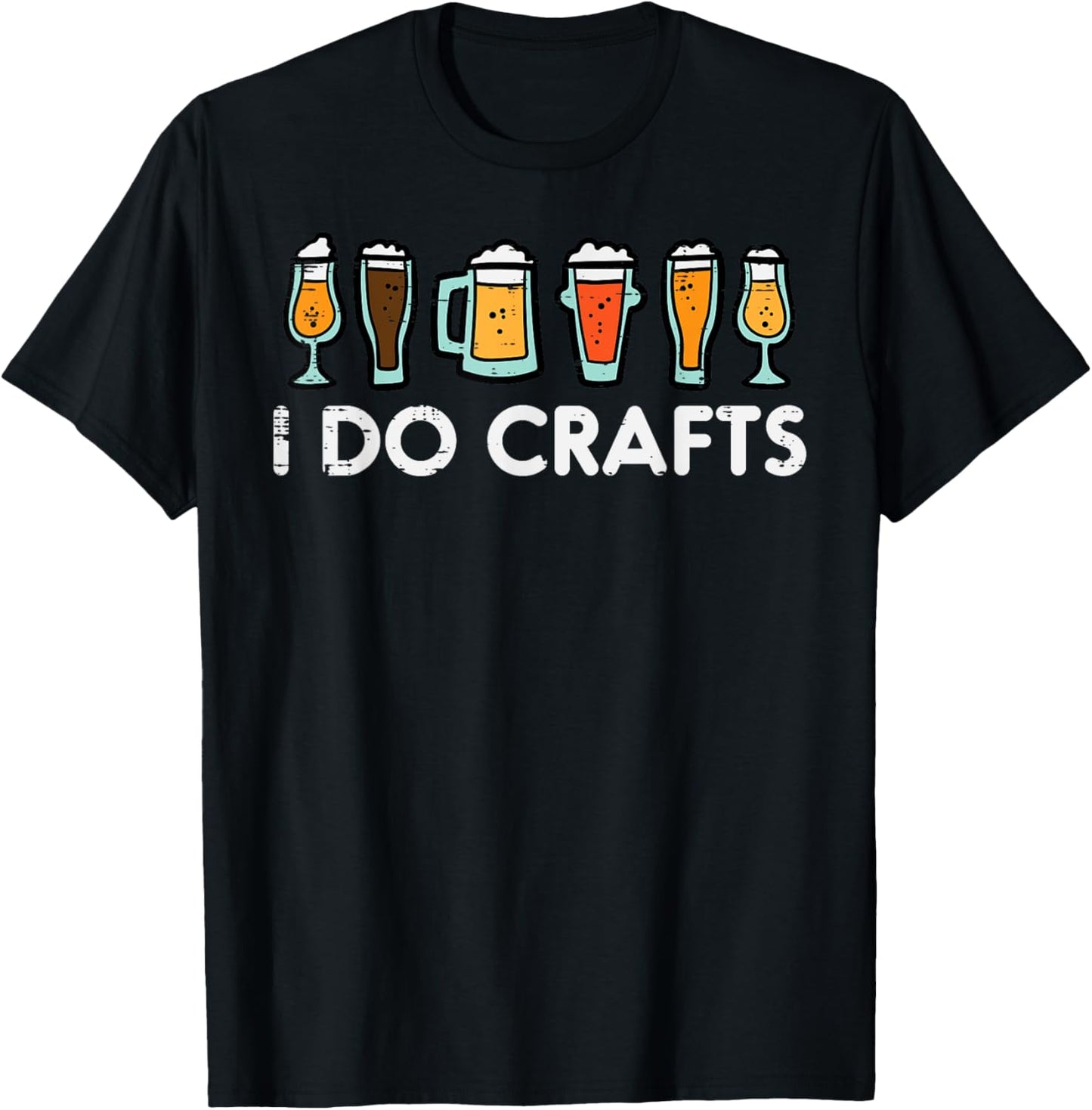 I Do Crafts Beer Funny Oktoberfest Homebrew Men Women Dad T-Shirt - T-Shirt | Black