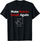 Funny Make Russia Small Again Shirt Make Russia Small Again T-Shirt - T-Shirt | Black