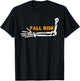 Fall Risk Funny Mountain Bike T-Shirt - T-Shirt | Black