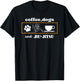 BJJ Funny Coffee Dogs And Jiu Jitsu T-Shirt - T-Shirt | Black