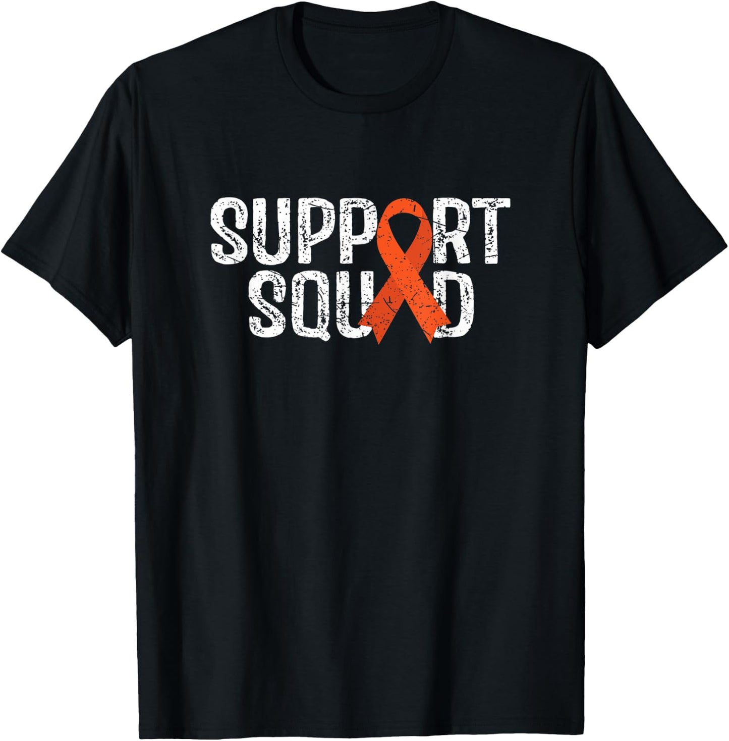Support Squad Merkel Cell Carcinoma Awareness T-Shirt - T-Shirt | Black