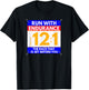Run the Race of Life, Fun Christian Bible Verse, Runners T-Shirt - T-Shirt | Black