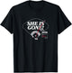 Freddie Freeman - She is Gone - Los Angeles Baseball T-Shirt - T-Shirt | Black