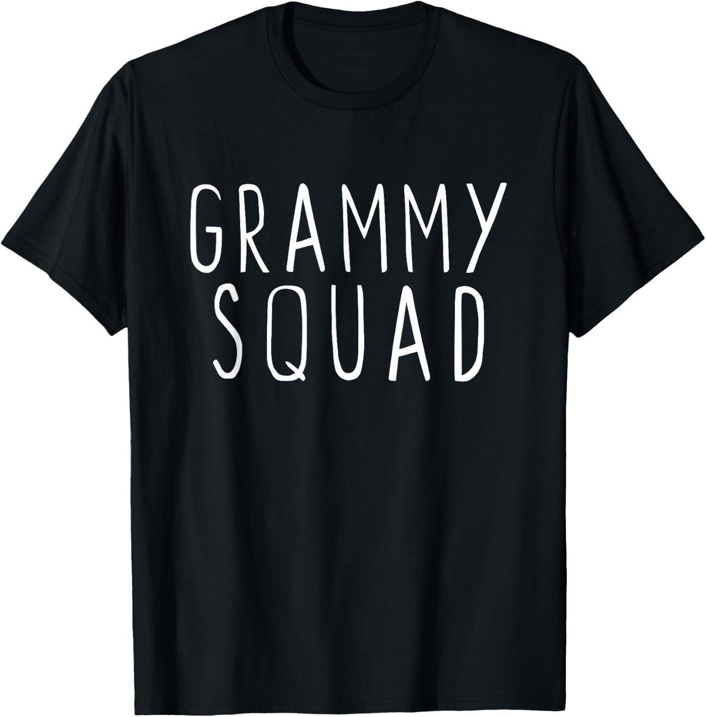 Grammy Squad Cute Funny T-Shirt - T-Shirt | Black