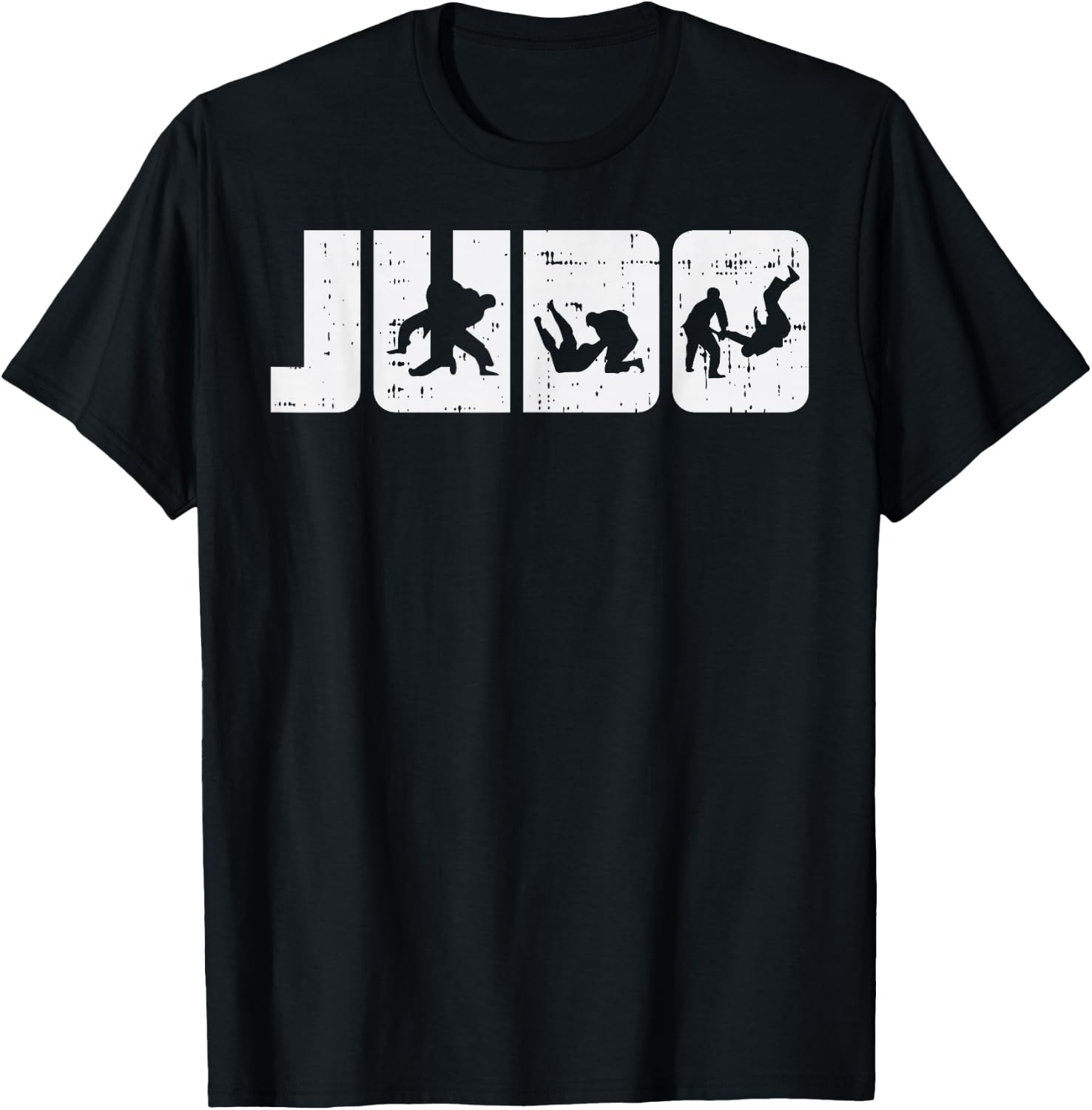 Judo Throws Japanese Martial Art Fight Judoka Men Women Gift T-Shirt - T-Shirt | Black