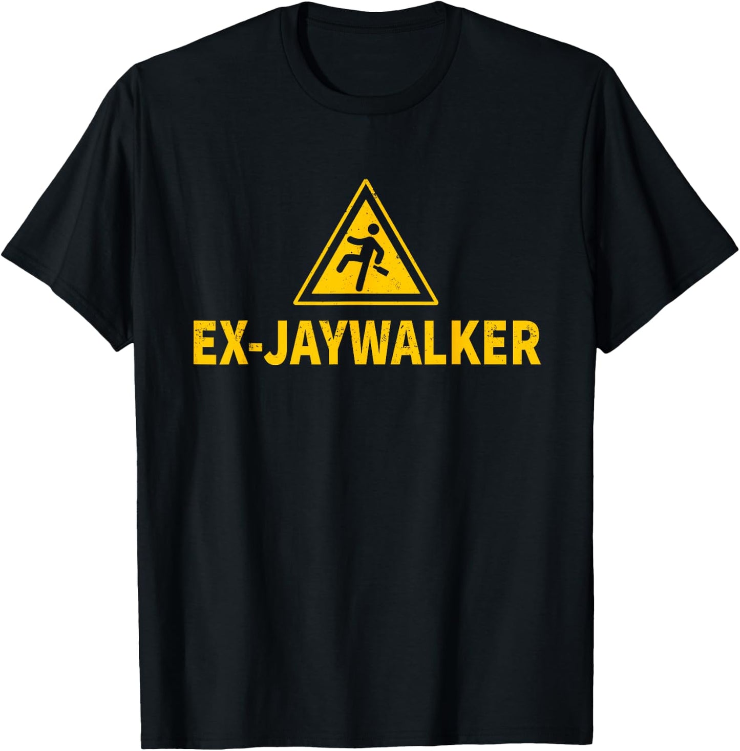 Sobriety Celebration Ex-Jaywalker T-Shirt - T-Shirt | Black