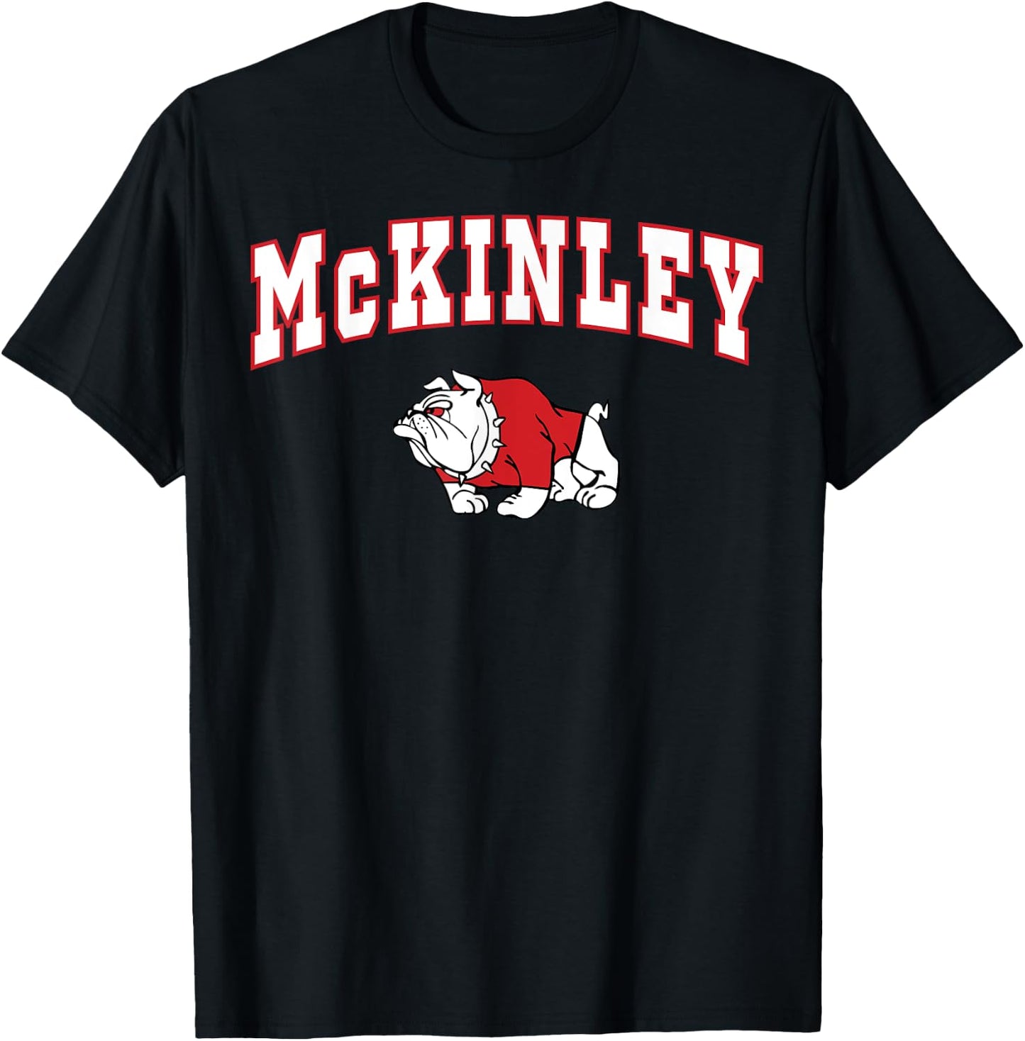 Canton McKinley High School Bulldogs C2 T-Shirt - T-Shirt | Black