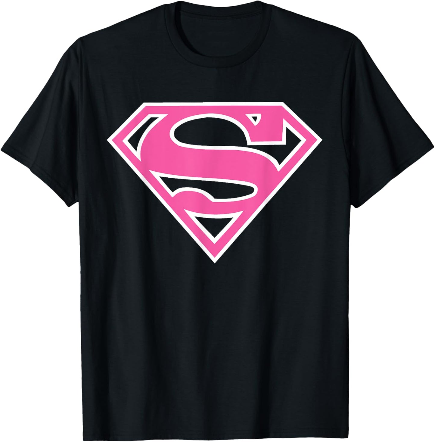 DC Supergirl Logo Classic T-Shirt - T-Shirt | Black