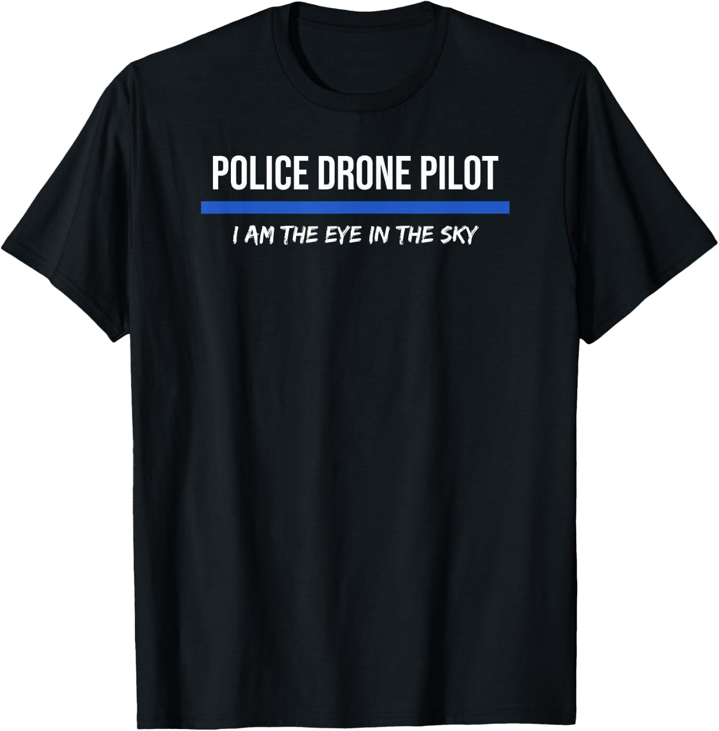 Police Drone Pilot Operator T-Shirt - T-Shirt | Black