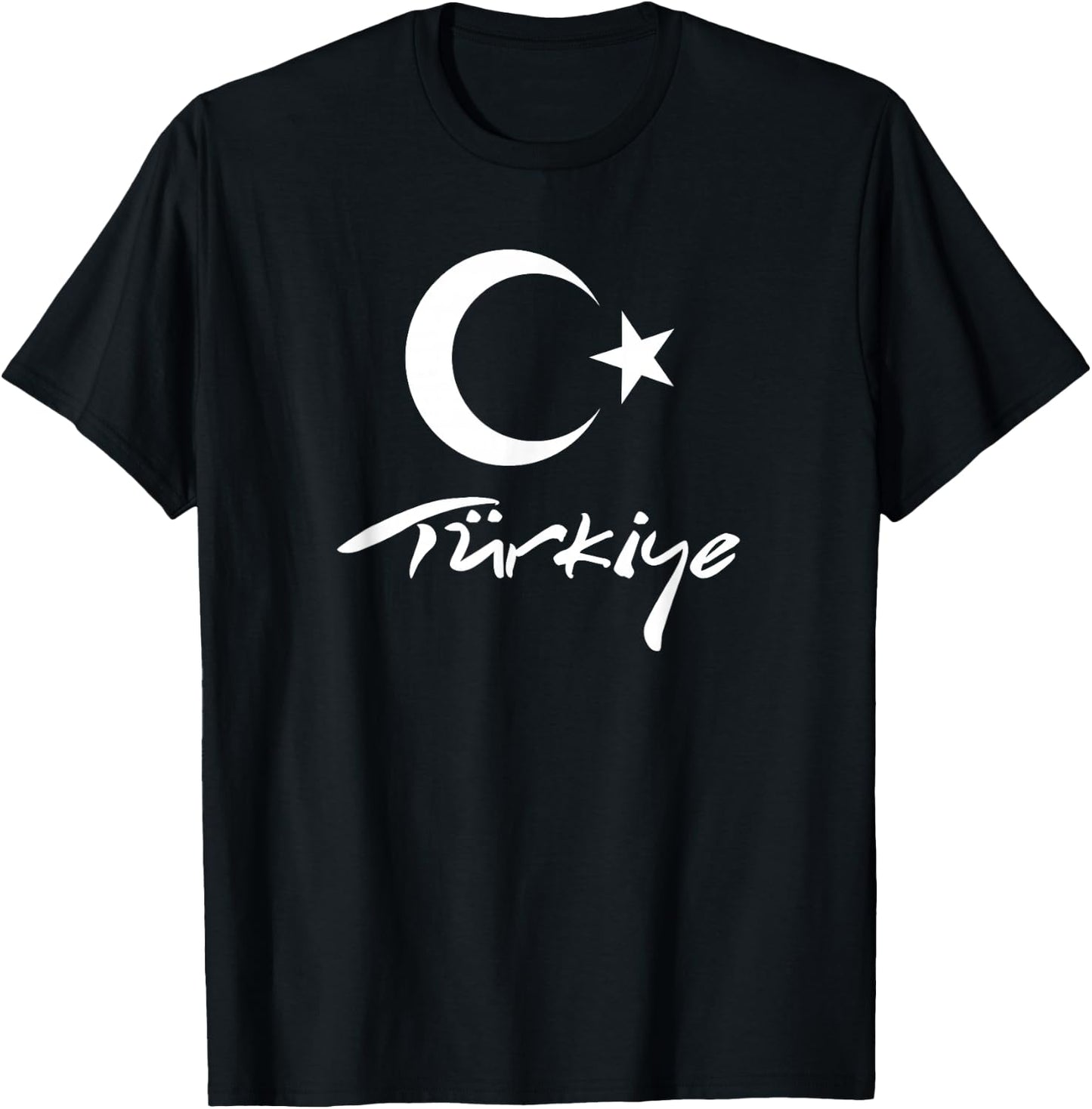 Turkey National flag, Turk Bayragi, Turkiye gift T-Shirt - T-Shirt | Black