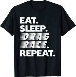 Cool Drag Race Art Women Drag Racing Race Car Racer T-Shirt - T-Shirt | Black