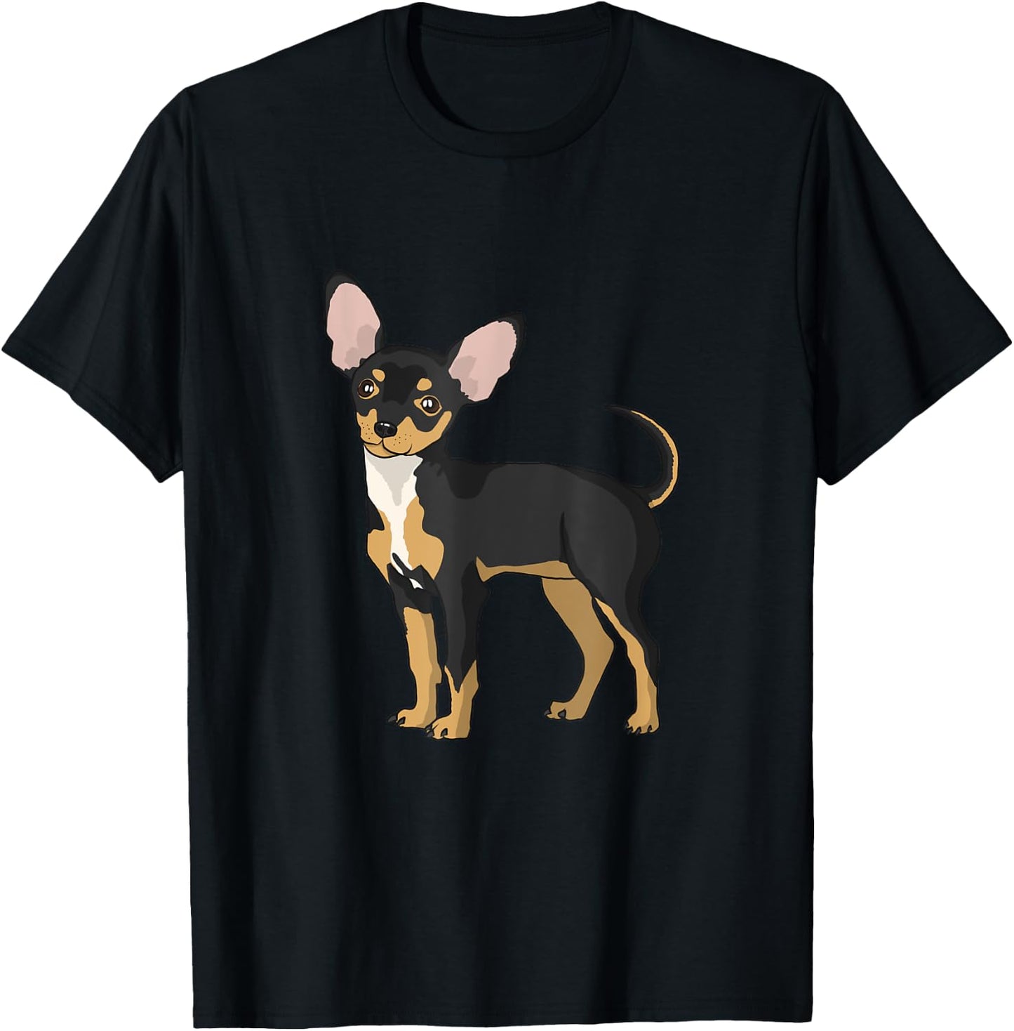 Chihuahua Lover for Chiwawa Moms and Dads T-Shirt - T-Shirt | Black