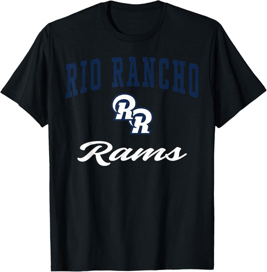 Rio Rancho High School Rams C3 T-Shirt - T-Shirt | Black
