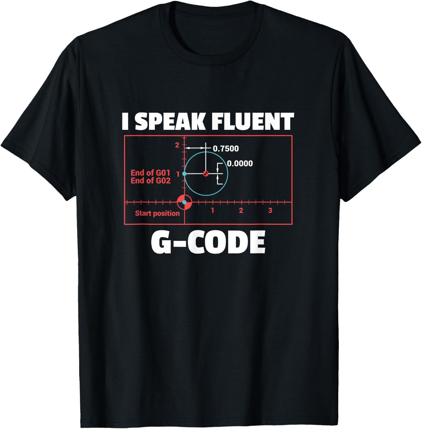 CNC Machinist Programmer 3 D Printing Gift T-Shirt - T-Shirt | Black