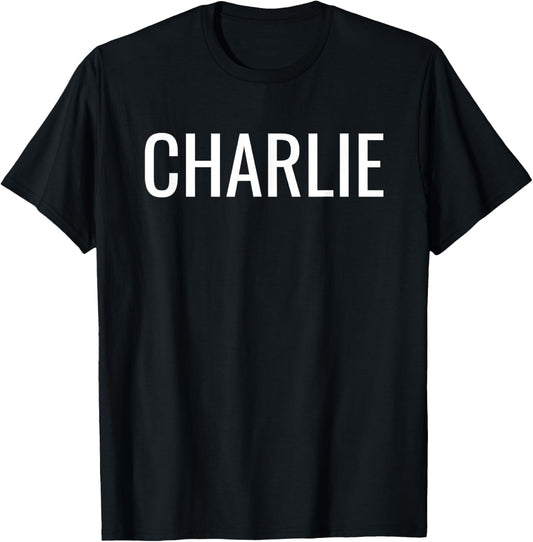 Charlie T-Shirt - T-Shirt | Black