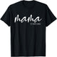 Mama Est 1992 Mothers Day | Birthday Clothing For Mom T-Shirt - T-Shirt | Black