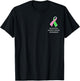Metastatic Breast Cancer Shirt Cancer Awareness Ribbon Shirt T-Shirt - T-Shirt | Black