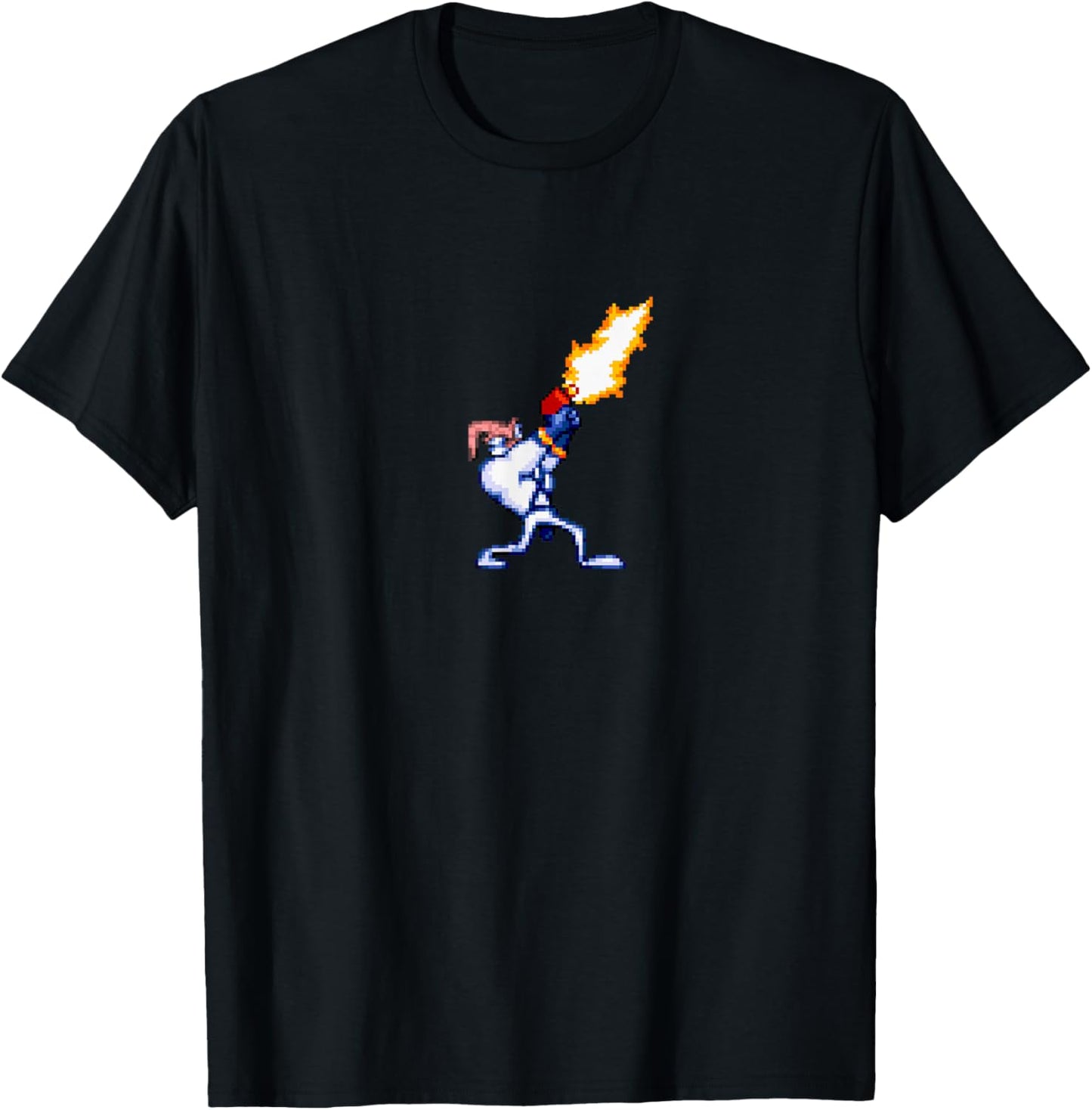 Earthworm Jim Blaster T-Shirt - T-Shirt | Black