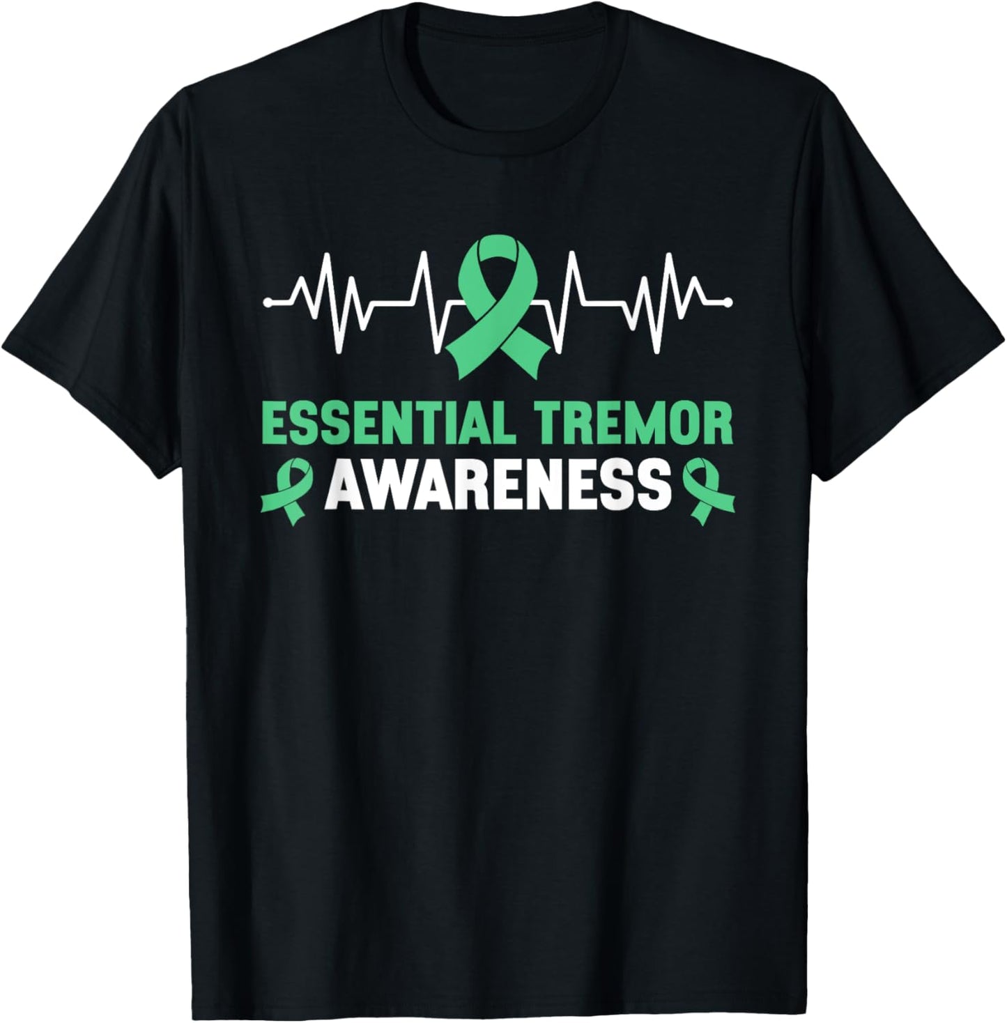 Essential Tremor Support Essential Tremor Awareness T-Shirt - T-Shirt | Black