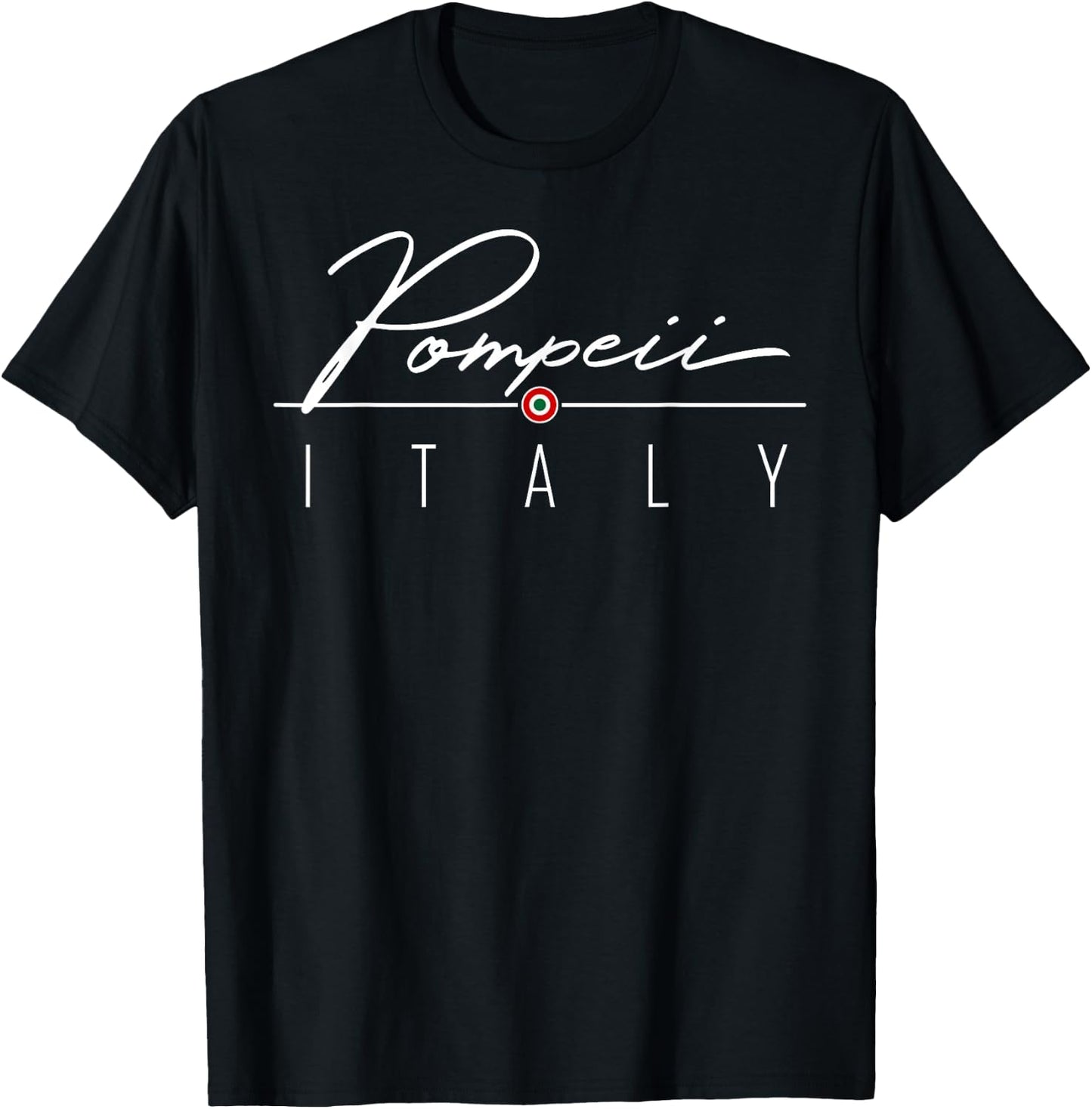 Pompeii Italy Shirt , Men, Girls & Boys T-Shirt - T-Shirt | Black