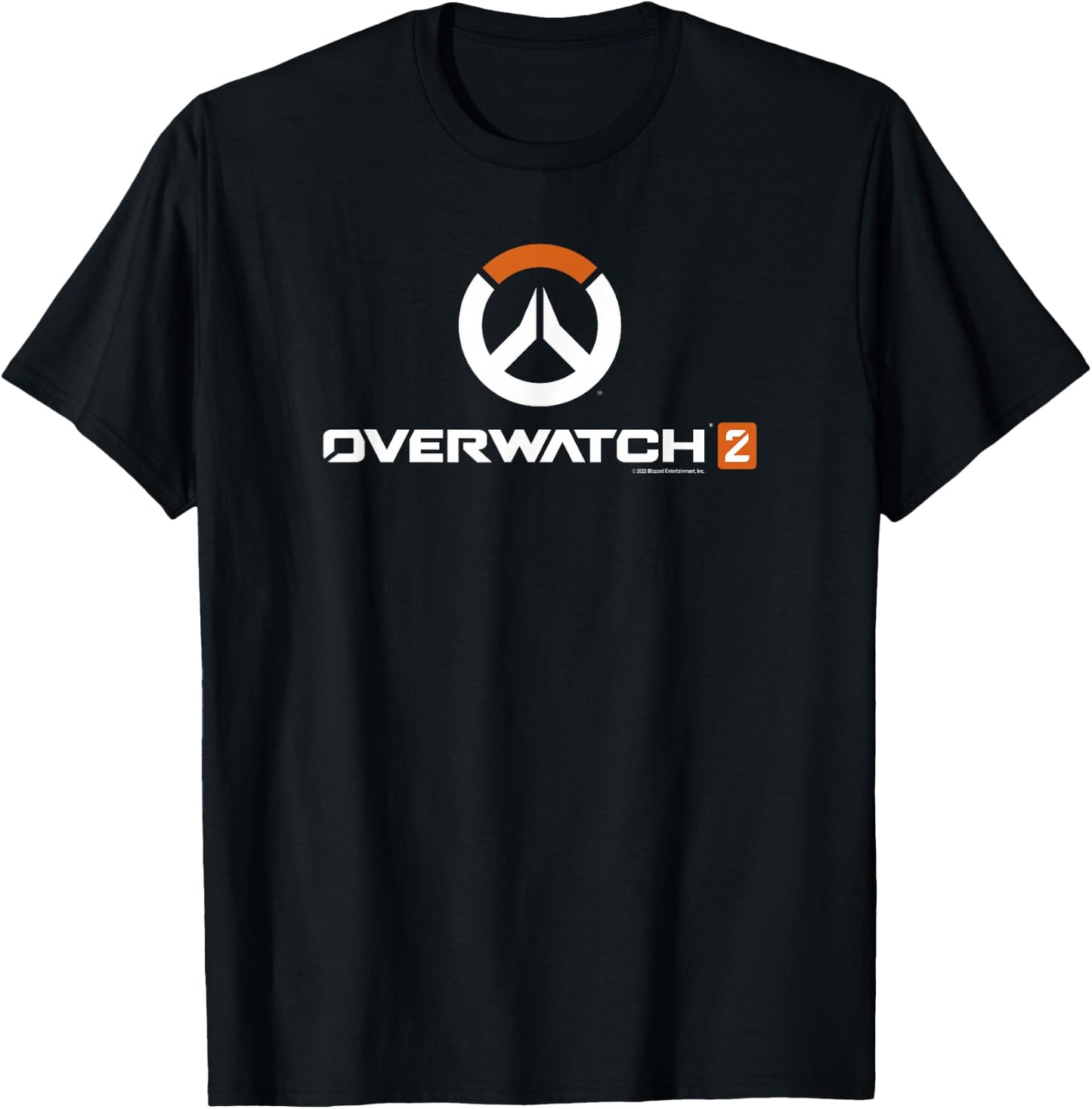 Overwatch 2 Center Icon Logo C2 T-Shirt - T-Shirt | Black