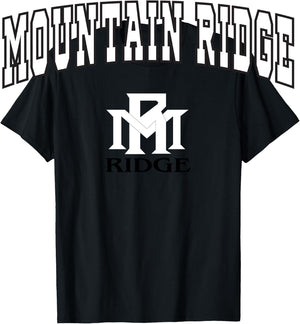 Mountain Ridge High School Mountain Lions LS C2 T-Shirt - T-Shirt | Black