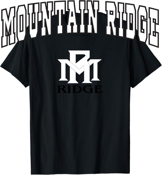 Mountain Ridge High School Mountain Lions LS C2 T-Shirt - T-Shirt | Black