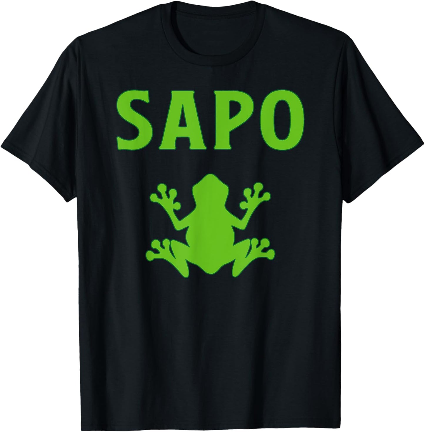 Sapo Shirt | Kambo Ceremony Clothing | Sapo Frog T-Shirt - T-Shirt | Black