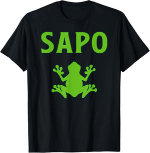 Sapo Shirt | Kambo Ceremony Clothing | Sapo Frog T-Shirt - T-Shirt | Black