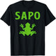 Sapo Shirt | Kambo Ceremony Clothing | Sapo Frog T-Shirt - T-Shirt | Black