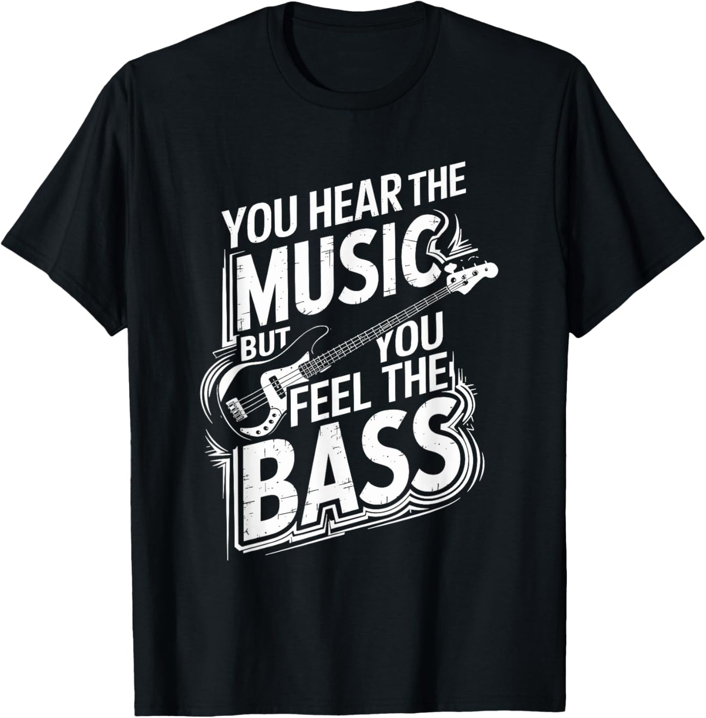 Bass Guitar Musician for Bass Player Bassist T-Shirt - T-Shirt | Black