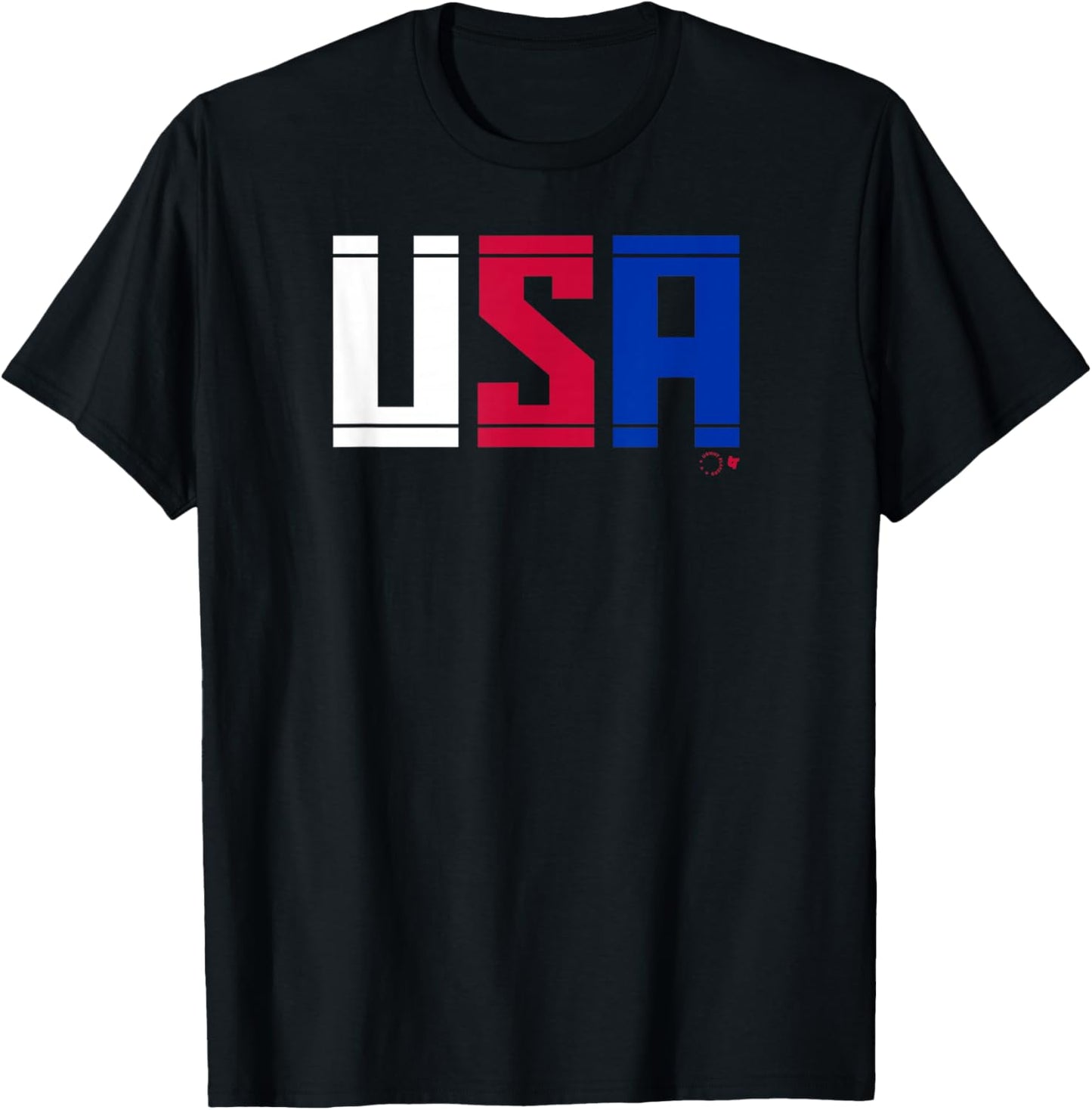 Kelley O'Hara Name & Number on Back - USWNT Soccer USA T-Shirt - T-Shirt | Black