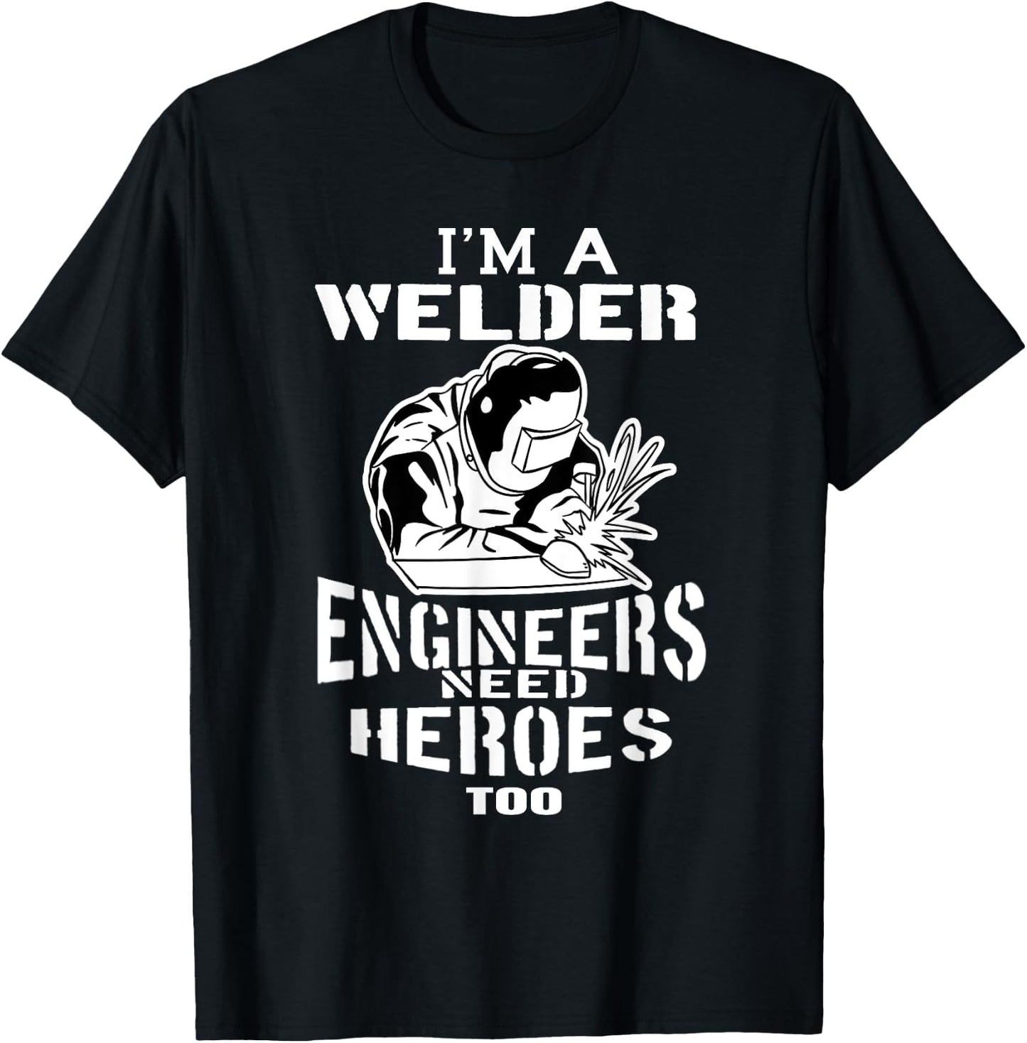 Electro Welding Shirt | Funny MIG Welder T-Shirt - T-Shirt | Black