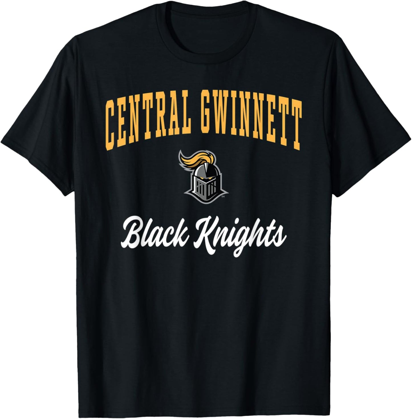 Central Gwinnett High School Black Knights T-Shirt - T-Shirt | Black