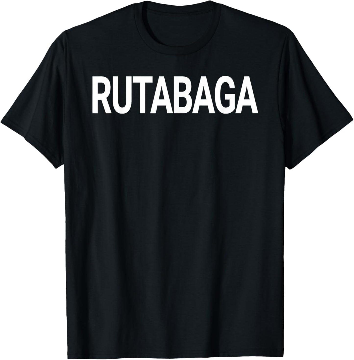 That Says Rutabaga Shirt - A Design That Says Rutabaga T-Shirt - T-Shirt | Black