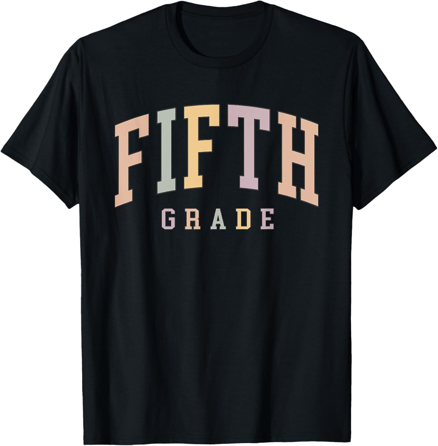 Vintage Fifth Grade Teacher Back To School Students Women T-Shirt - T-Shirt | Black