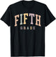 Vintage Fifth Grade Teacher Back To School Students Women T-Shirt - T-Shirt | Black