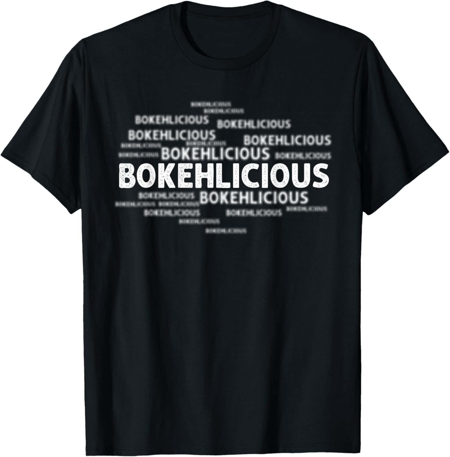 Nature Photography Lover Bokehlicious Camera Photographers T-Shirt - T-Shirt | Black