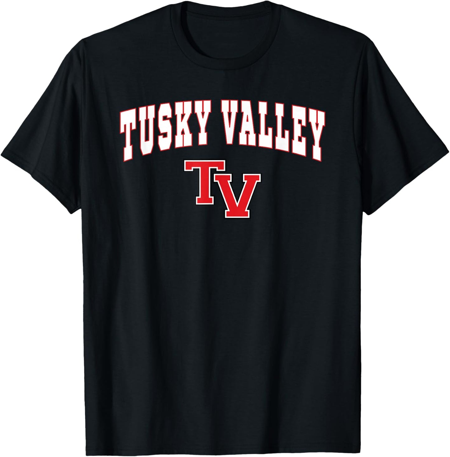 Tuscarawas Valley High School Trojans T-Shirt - T-Shirt | Black