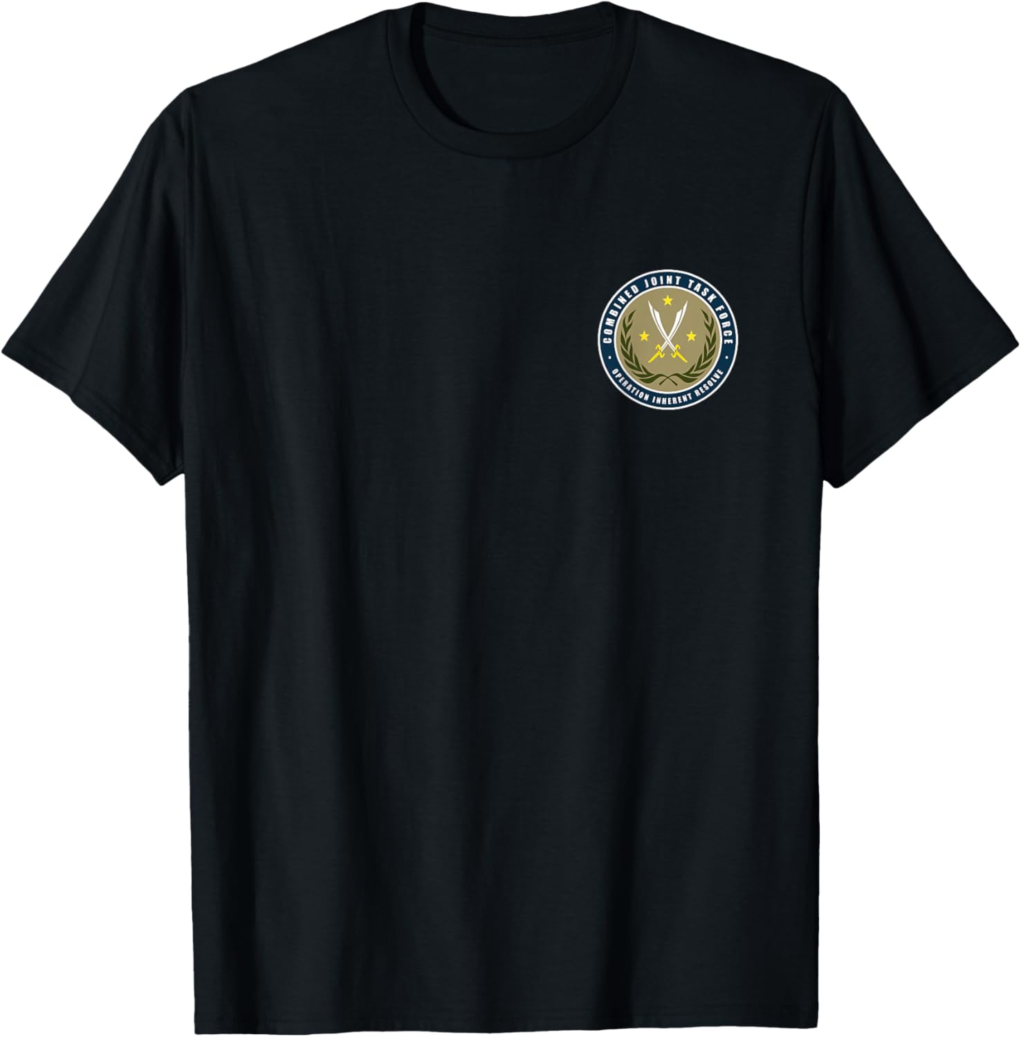 Inherent Resolve Operation Combined Joint Task Force T-Shirt - T-Shirt | Black