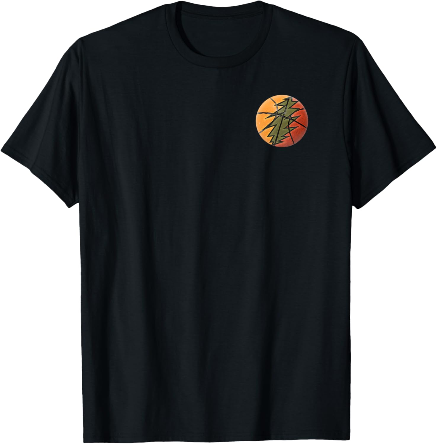 LT Basketball Bolt - Win for Lietuva by Lithuania Strong T-Shirt - T-Shirt | Black