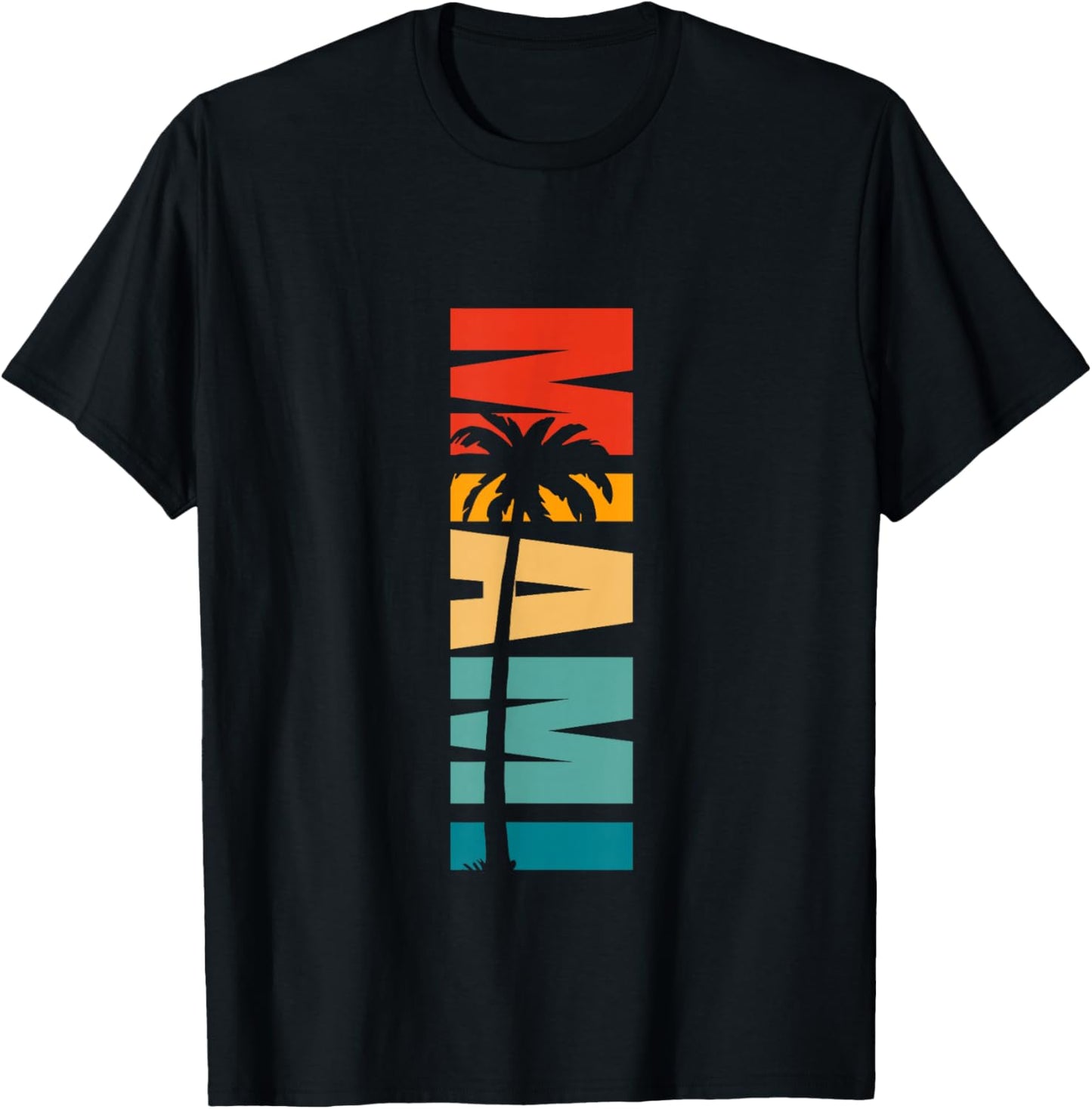 Miami Florida T-Shirt - T-Shirt | Black