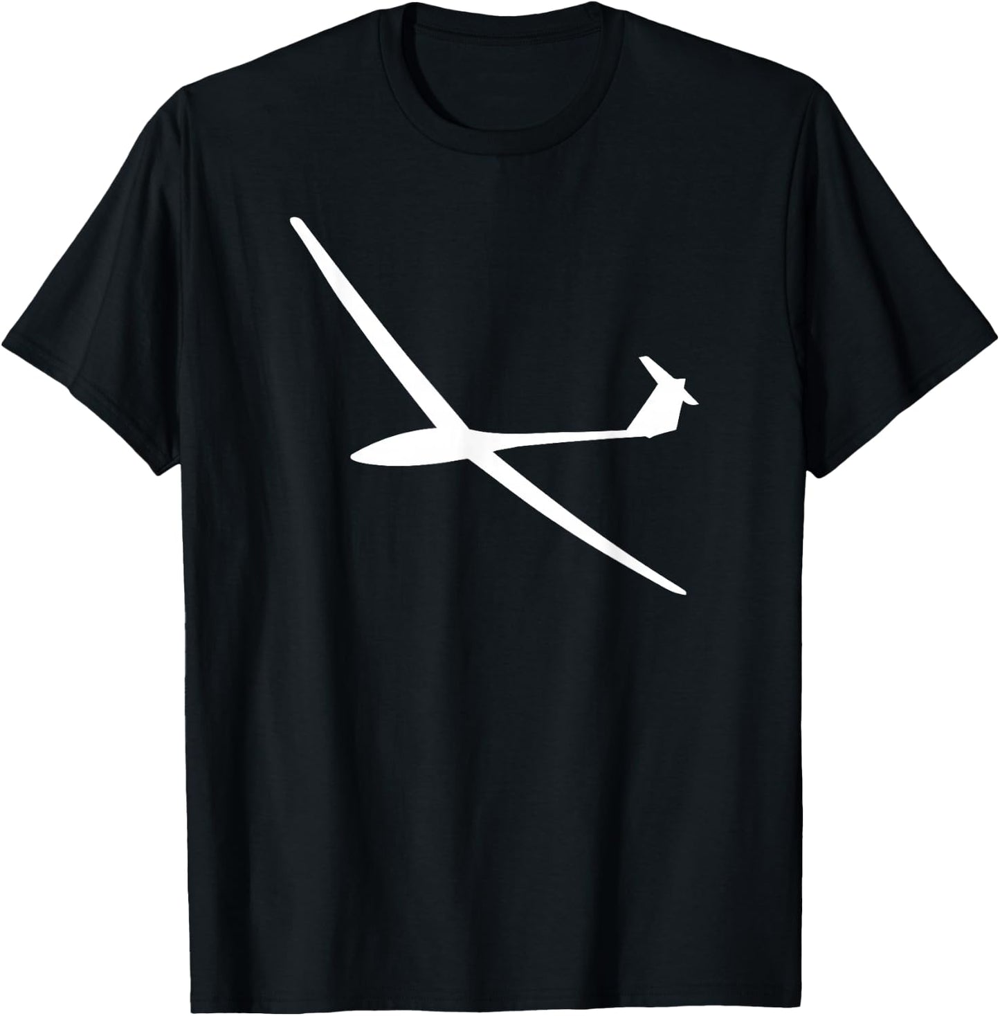 Glider Pilot Soaring Airplane Sailplane Aviation T-Shirt - T-Shirt | Black