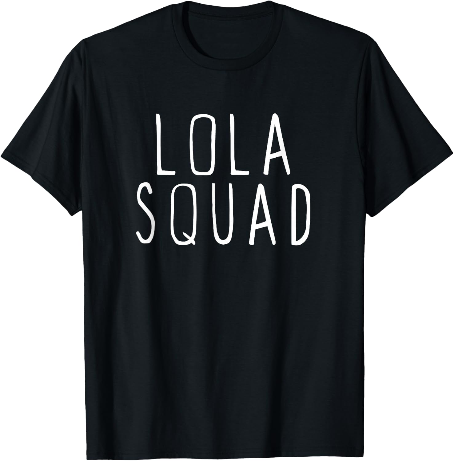 Lola Squad Cute Funny T-Shirt - T-Shirt | Black